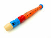 Cartoon wooden flute  6 holed wind instrument piccolo infant educational toys