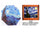 Van Gogh Oil Painting Umbrella Recreative Three-fold Umbrella for Sunny and Rain