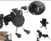 X-shape Cellphone Mount Universal Motorcycle Mount Cell Phone Holder USB Charger