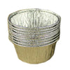 Œuf Tarte Argent Moule Rond 150pcs