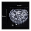 Bee Comb Honey Box Heart Shape Food Level Plastic