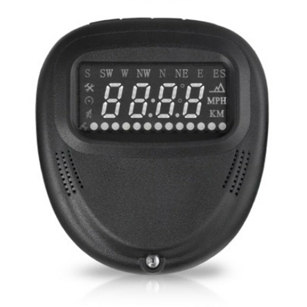 A1 Car HUD Head Up Display GPS KMH MPH Projector Speed Warning