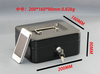 Cash Box with Money Tray Lock  Key Steel for Cashier Drawer Money Safe Security