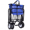 Collapsible Beach Wagon Folding Camping Utility Cart Outdoor Support up to 150kg