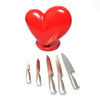 Heart Shape Kitchen Knife Rack