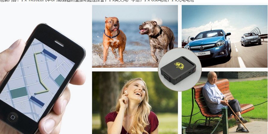 Mini SPY Vehicle GSM GPRS GPS Tracker Car Vehicle Tracking Locator Device