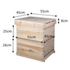 Apis Cerana Mellifera Fir Beehive Bee Hive Double-layer