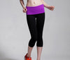 Mujer Yoga Correr Elástico Deporte Pantalones Leggings Fitness Pantalón Capri