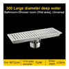 Selected 3 types 30X11CM 304 stainless steel rectangular floor drain MELISSA