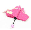 Fashion umbrella Color Changing Water Activated Windproof Princess Folding