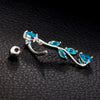 Body Puncture Ornament Leaf Navel Ring