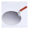 Acier Inoxydable Gâteau Pizza Table Rond Pelle