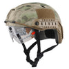 Taktisch Schnell Helm MH Airsoft Militär Nvg Halterung Brille Visier A-Tacs