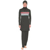 Musulmán Bañador Mujer Traje de Baño Burqini Negro Burqini