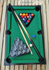 Popular pool bar drinking fun toy Doujiu party mini billiards table props Wine