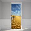 Door Sticker New 3D DIY PVC Waterproof  Door Wall Mural Desert qd027