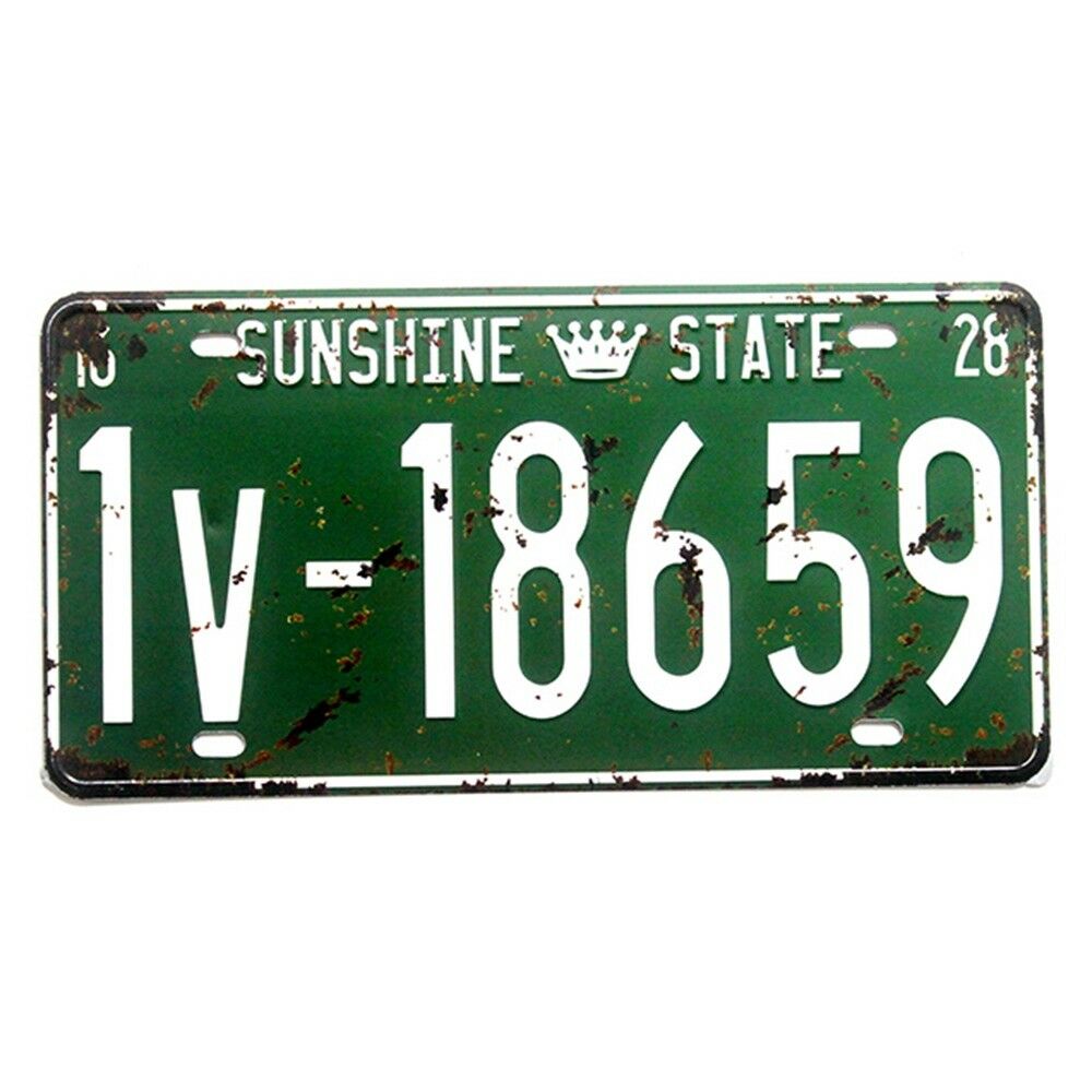 America Europe France Car Plate Bar KTV Wall Hanging Decoration   6