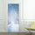 New 3D DIY PVC Waterproof  Door Wall Mural Sticker Winter Snow qd022