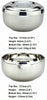 Stainless Steel Double Bowl Bowl With Lid Lidded bowl bowl cute Korean rice bowl