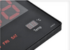 Wandhalterung Digitaluhr Led Elektrisch Modern Tag Datum Kalender