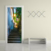 New 3D DIY PVC Waterproof  Door Wall Mural Sticker Vintage Street qd043