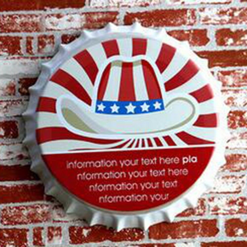 America Vintage Iron Wall Hanging Decoration Bar Dimension 35cm   5