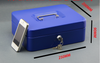 Cash Box with Money Tray Lock  Key Steel for Cashier Drawer Money Safe Security