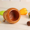 Wooden Garlic Pounder Press large