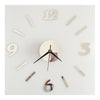 Digit Mirror Wall Clock Casual Decoration