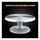 Onethousand groups Cake Decorating turntable 10-inch aluminum alloy skid cake01
