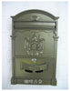 European Villa Mailbox Outdoor Antirust Vintage Mailbox