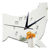 3D Silent Mirror Wall Clock Creative Chinese Style Horse