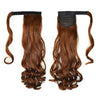 Magic Tape Long Curled Hair Wig Piece
