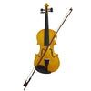 Student Acoustic Violin Full 4/4 Maple Spruce with Case Bow Rosin All Gold Color