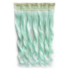 Colorful Straight Hair Wig 5 Clips Hairpiece