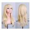 27.5" 70cm Long Wavy Curly Cosplay Fashion Mermaid Fantasy Wig
