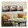 3pcs Set Scenery Manual Oil Painting Wall Hanging Deoration