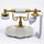 Antique Style dial button Phone French Style Old Fashioned Handset Telephone