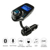 T10 Voiture Mains Libres Bluetooth Fm Transmitteur Mp3