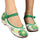 Small White Shoes Old Beijing Cloth Embroidered Shoes   green