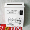 Countryside Mailbox Small Iron Sheet Mailbox Vintage without lock