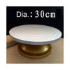 Bakeware cream cake  turntable rotation steel table Decorating frame 30CM 33cm