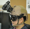 Tactical an / Pvs-18 Dummy Monokular für Helm Schwarz