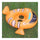Inflatable Cartoon Children Water Taxis Toy Swim Ring with Handle    clownfish