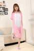 Unisex Adult Pajamas Cosplay Costume Animal one piece sleepwear Suit Summer 04