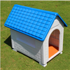DURABLE DOG HOUSE KENENL - LARGE  BLUE / RED