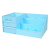 Drawer Type Organizer Comestics Sotrage Box   3014 S blue