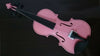 Student Akustische Violine Voll 1/2 Ahorn Fichte mit Etui Schleife Harz Rosa