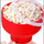 Silicone Microwave Popcorn Popper Maker Collapsible Container Home Kitchen