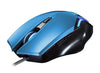 Mount leopard emitting gaming mouse notebook desktop mouse Cable ADS BLUE